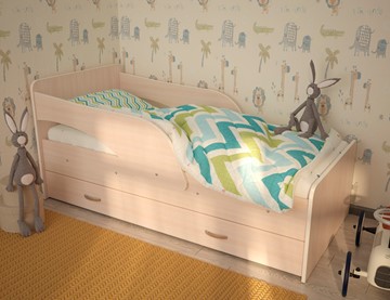 Детская кровать для девочки Максимка, цвет Млечный дуб в Якутске