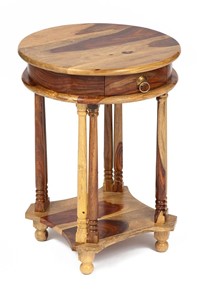 Кофейный столик Бомбей - 1149  палисандр, 45*45*60, натуральный (natural) арт.10049 в Якутске