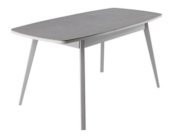 Кухонный раскладной стол Артктур, Керамика, grigio серый, 51 диагональные массив серый в Якутске