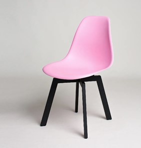Обеденный стул derstuhl DSL 110 Grand Black (Розовый) в Якутске