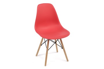 Обеденный стул DSL 110 Wood (красный) в Якутске