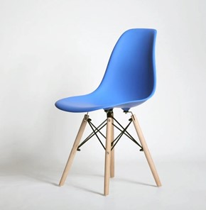 Обеденный стул derstuhl DSL 110 Wood (синий) в Якутске