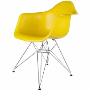 Обеденный стул derstuhl DSL 330 Chrom (лимон) в Якутске