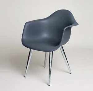 Обеденный стул derstuhl DSL 330 Milan (Темно-серый) в Якутске