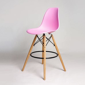 Барный стул derstuhl DSL 110 Wood bar (розовый) в Якутске