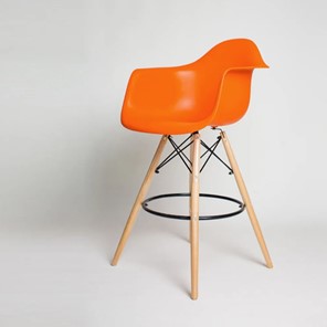 Барный стул derstuhl DSL 330 Wood bar (оранжевый) в Якутске