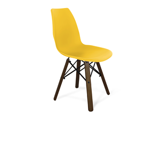 Обеденный стул SHT-ST29/S70 (желтый ral 1021/темный орех/черный) в Якутске