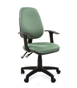 Кресло CHAIRMAN 661 Ткань стандарт 15-158 зеленая в Якутске
