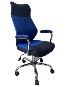 Офисное кресло C168 черный/синий в Якутске