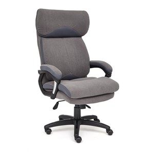 Кресло компьютерное DUKE флок/ткань, серый/серый, 29/TW-12 арт.14039 в Якутске
