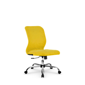 Кресло офисное SU-Mr-4/подл.000/осн.003 желтый в Якутске