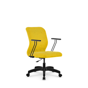 Офисное кресло SU-Mr-4/подл.110/осн.005 желтый в Якутске