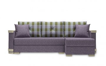 Угловой диван Serena 210 (Uno roze grey + kenturi sage) в Якутске