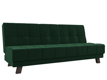 Прямой диван Винсент, Зеленый (велюр) в Якутске