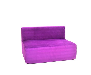 Кресло бескаркасное Тетрис 100х80х60, фиолетовое в Якутске