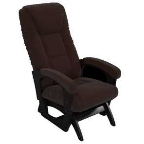 Кресло-качалка Леон маятниковая, ткань AMIGo шоколад 29-Т-Ш в Якутске