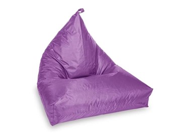 Кресло-мешок КлассМебель Пирамида, фиолетовый в Якутске