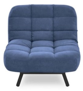 Раскладное кресло Абри опора металл (синий) в Якутске