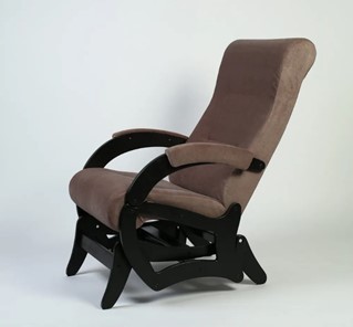 Кресло-качалка Амелия, ткань кофе с молоком 35-Т-КМ в Якутске