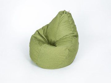 Кресло-мешок КлассМебель Хоум среднее, оливковый в Якутске