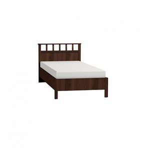 Спальная кровать Sherlock 50 Люкс 900, Орех шоколадный + 5.1 Основание с гибкими ламелями, Металл в Якутске