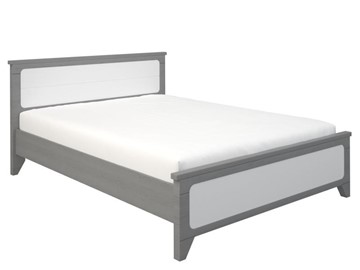 Кровать Боринское Соня 1400, Серый/Белый в Якутске