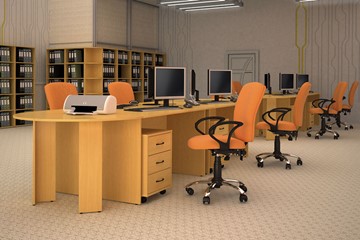 Офисный набор мебели Классик рабочее место для опенспэйса (фрифло) в Якутске
