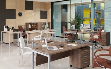 Мебель для персонала Xten S 1 - один стол с приставным брифингом в Якутске