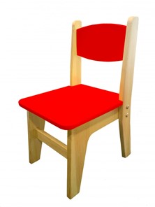Детский стул Вуди красный (H 300) в Якутске