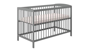 Кроватка для новорожденных POLINI Kids Simple 101 Серый в Якутске