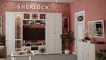 Набор мебели для гостиной Sherlock №3, Ясень Анкор светлый в Якутске