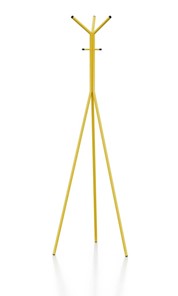 Вешалка для одежды Крауз-11, цвет желтый в Якутске - предосмотр
