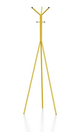 Вешалка для одежды Крауз-11, цвет желтый в Якутске - изображение