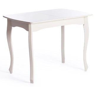 Кухонный стол раздвижной Caterina Provence, бук/мдф, 100+30x70x75, Ivory white арт.19129 в Якутске