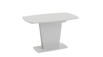 Кухонный раздвижной стол Честер тип 2, цвет Белый/Стекло белый глянец в Якутске