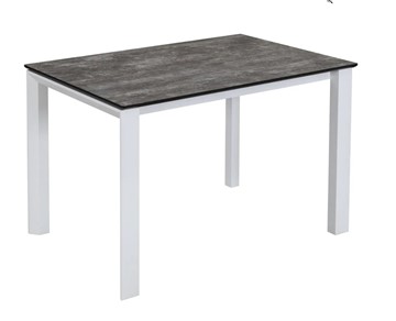 Кухонный стол раскладной Denver Темный дуб/Черный, Белый в Якутске - предосмотр