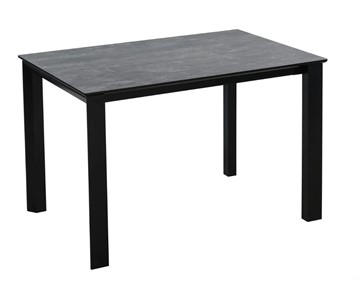Кухонный стол раздвижной Denver Темный дуб/Черный, Черный в Якутске