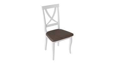 Обеденный стул Лион 2 (Белый матовый/тк № 112) в Якутске