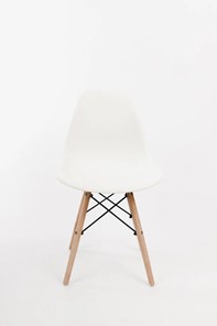 Обеденный стул DSL 110 Wood (белый) в Якутске - предосмотр 1