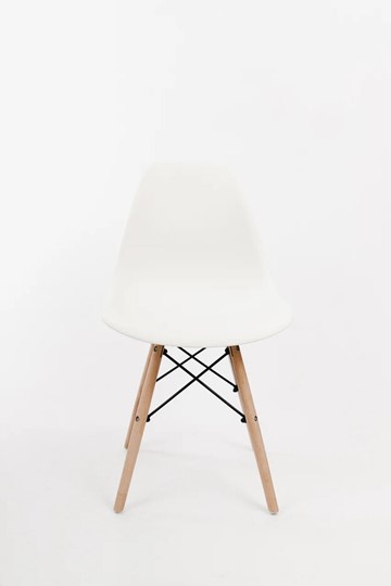 Обеденный стул DSL 110 Wood (белый) в Якутске - изображение 1