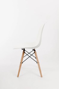 Обеденный стул DSL 110 Wood (белый) в Якутске - предосмотр 2
