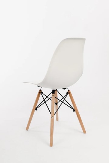 Обеденный стул DSL 110 Wood (белый) в Якутске - изображение 3