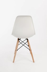 Обеденный стул DSL 110 Wood (белый) в Якутске - предосмотр 4