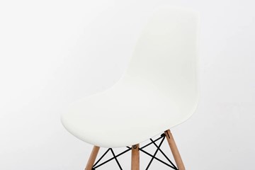 Обеденный стул DSL 110 Wood (белый) в Якутске - предосмотр 5