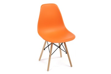 Обеденный стул DSL 110 Wood (оранжевый) в Якутске