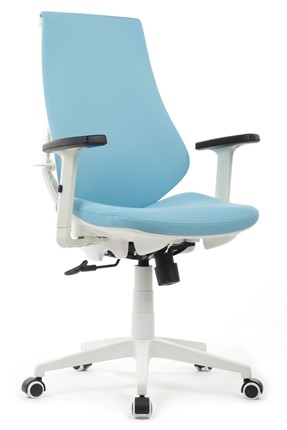 Кресло компьютерное Design CX1361М, Голубой в Якутске - изображение