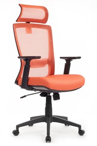 Кресло компьютерное Design Line W-202 AC, Оранжевый в Якутске