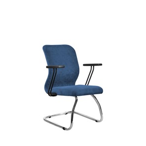 Офисное кресло SU-Mr-4/подл.109/осн.007 светло-синий в Якутске