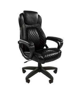 Компьютерное кресло CHAIRMAN 432, экокожа, цвет черный в Якутске