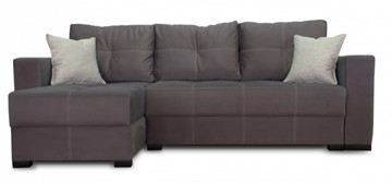 Угловой диван Fashion soft 210 (Uno grey + Brix latte) в Якутске